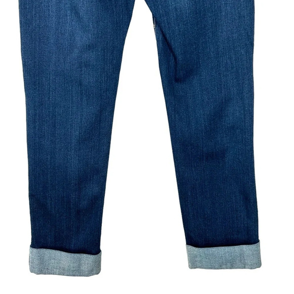Liverpool Los Angeles The Capri with Cuff Sz 4/27 Dark Wash Denim - Picture 6 of 11